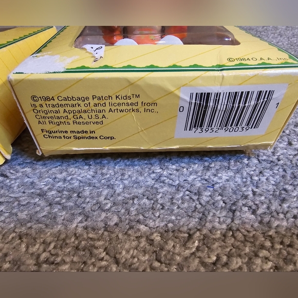 Cabbage Patch Poseable Figures Lot of 2 Vintage NIB 1984 - Picture 3 of 6